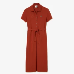 Roland-Garros Skirts, Dresses & Trousers|Lacoste for woman dress - Brown
