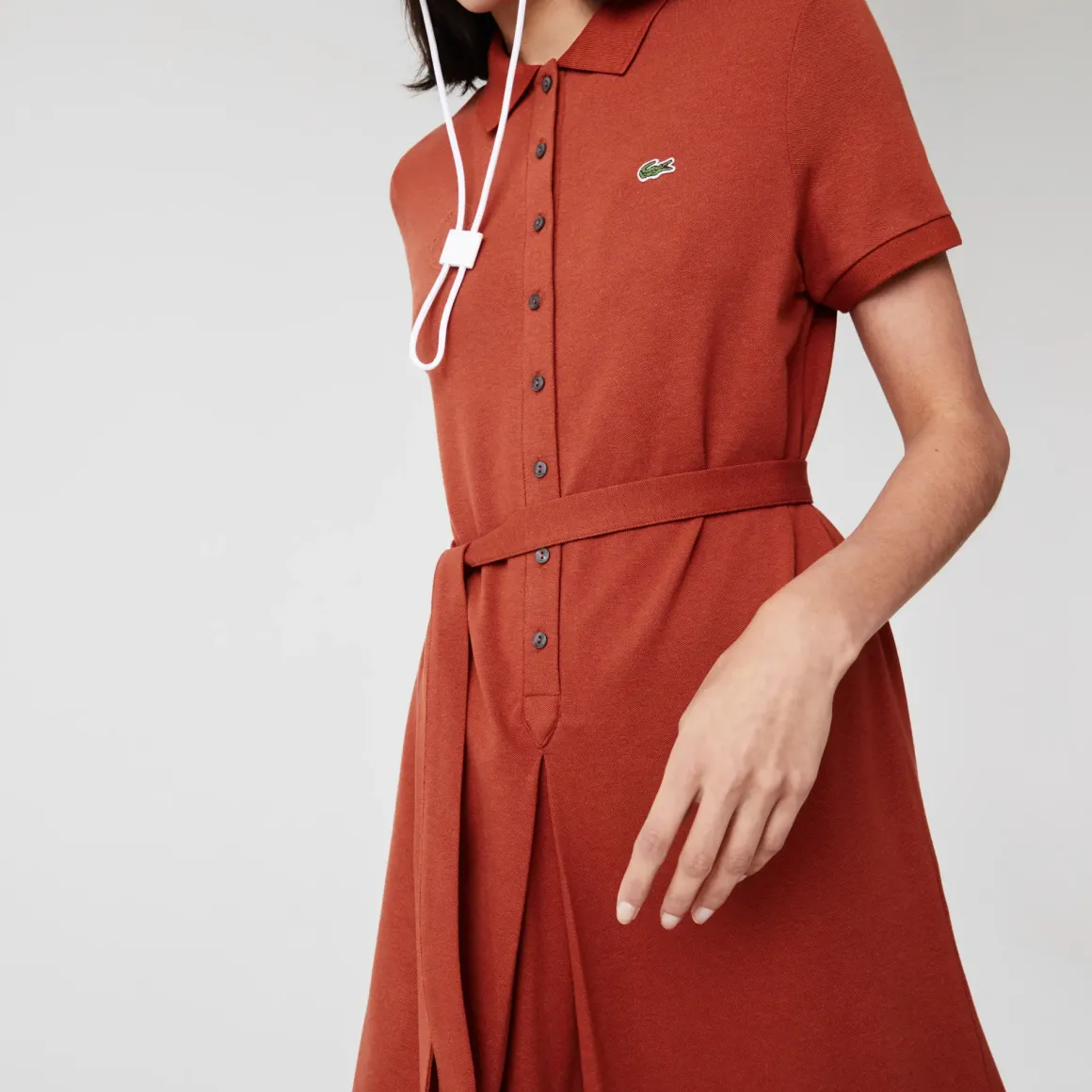Roland-Garros Skirts, Dresses & Trousers|Lacoste for woman dress - Brown