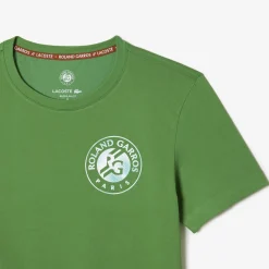 Roland-Garros T-shirts & Tank Tops|T-shirts|Lacoste for Unisex T-shirt - Tarragon