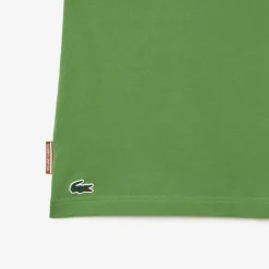 Roland-Garros T-shirts & Tank Tops|T-shirts|Lacoste for Unisex T-shirt - Tarragon
