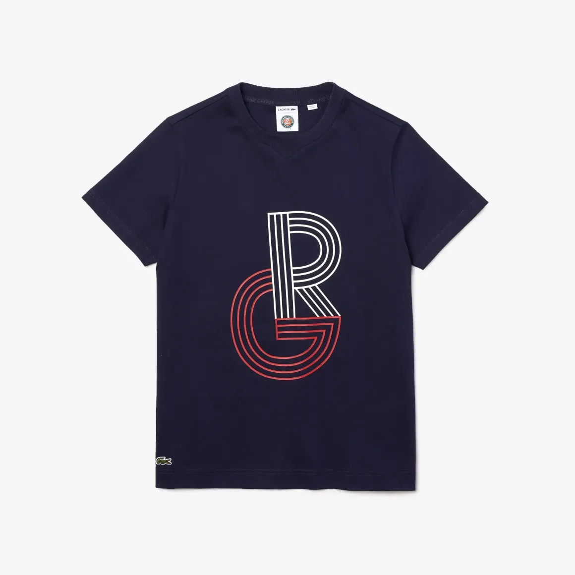 Roland-Garros T-shirts & Tank Tops|Lacoste for woman t-shirt - Navy