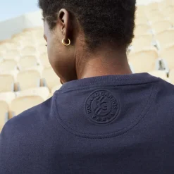 Roland-Garros T-shirts & Tank Tops|Lacoste for woman t-shirt - Navy