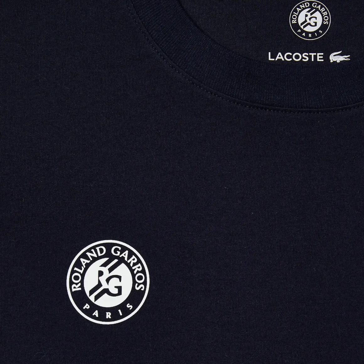 Roland-Garros T-shirts & Tank Tops|Lacoste for woman t-shirt - Navy