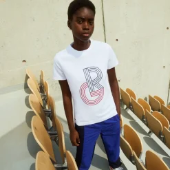 Roland-Garros T-shirts & Tank Tops|Lacoste for woman t-shirt - White