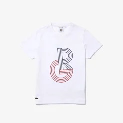 Roland-Garros T-shirts & Tank Tops|Lacoste for woman t-shirt - White