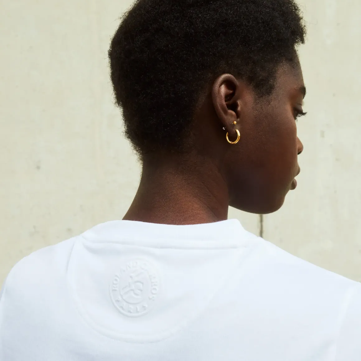 Roland-Garros T-shirts & Tank Tops|Lacoste for woman t-shirt - White