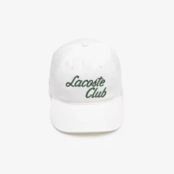 Roland-Garros Caps & Hats|Caps & Hats|Lacoste men's cap for Roland Garros - White