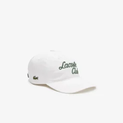Roland-Garros Caps & Hats|Caps & Hats|Lacoste men's cap for Roland Garros - White