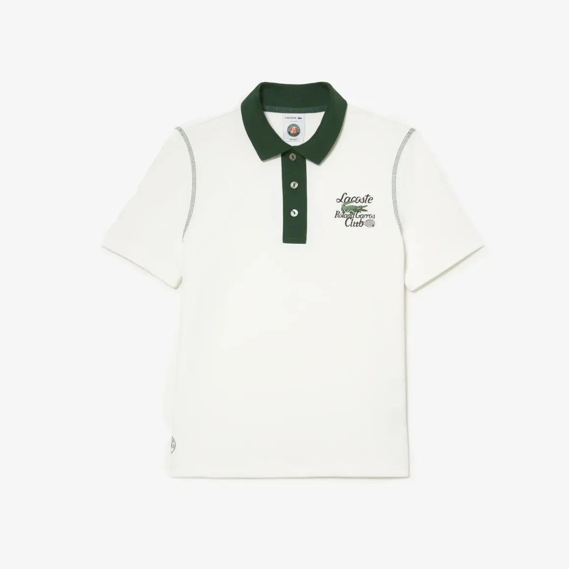Roland-Garros Polos & Shirts|Lacoste Women's Polo for Roland Garros - White Green