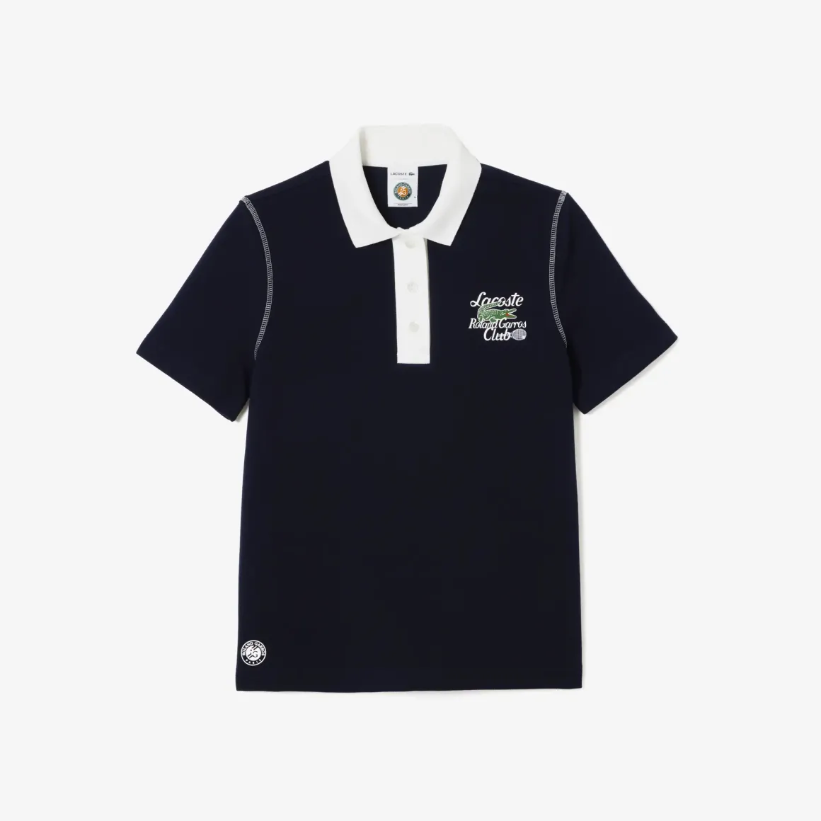 Roland-Garros Polos & Shirts|Lacoste Women's Polo for Roland Garros - Navy Blue