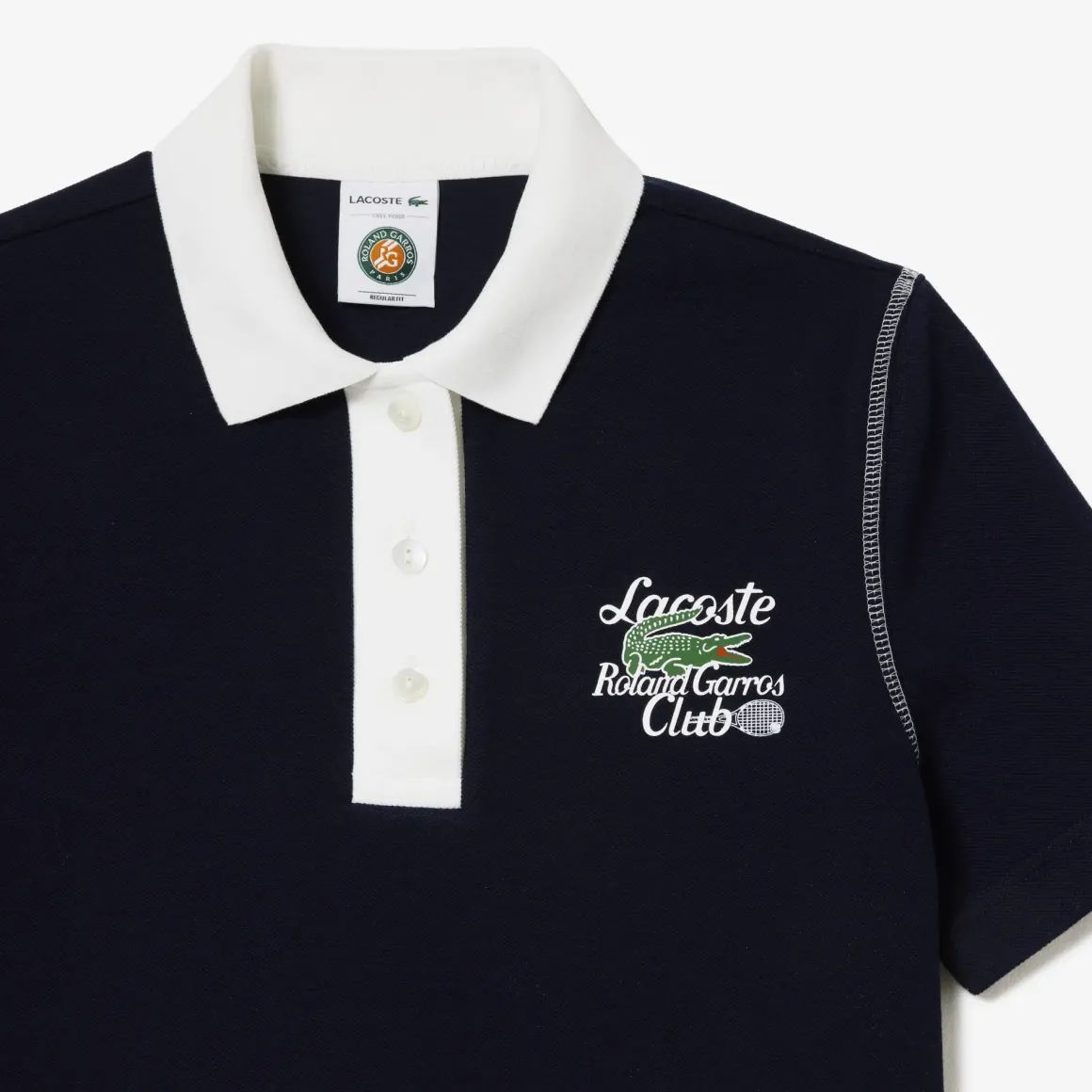 Roland-Garros Polos & Shirts|Lacoste Women's Polo for Roland Garros - Navy Blue
