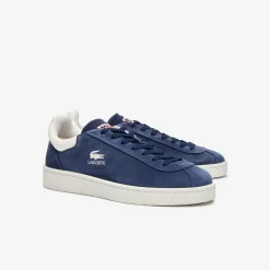 Roland-Garros Shoes|Lacoste x Roland Garros Baseshot Premium Men Baskets - Navy