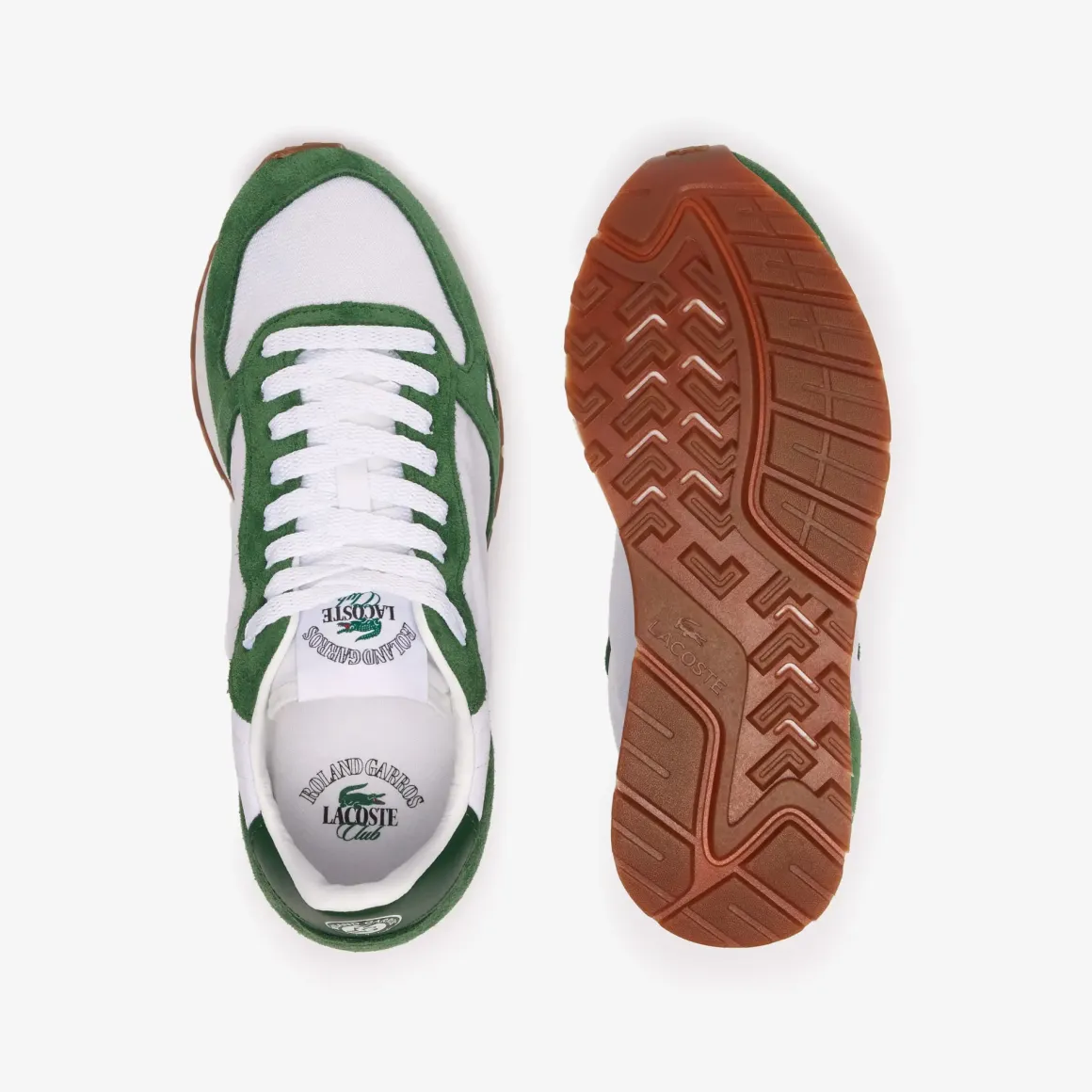 Roland-Garros Shoes & Socks|Women Shoes|Lacoste x Roland Garros Partner 70s Women Baskets - White and Green