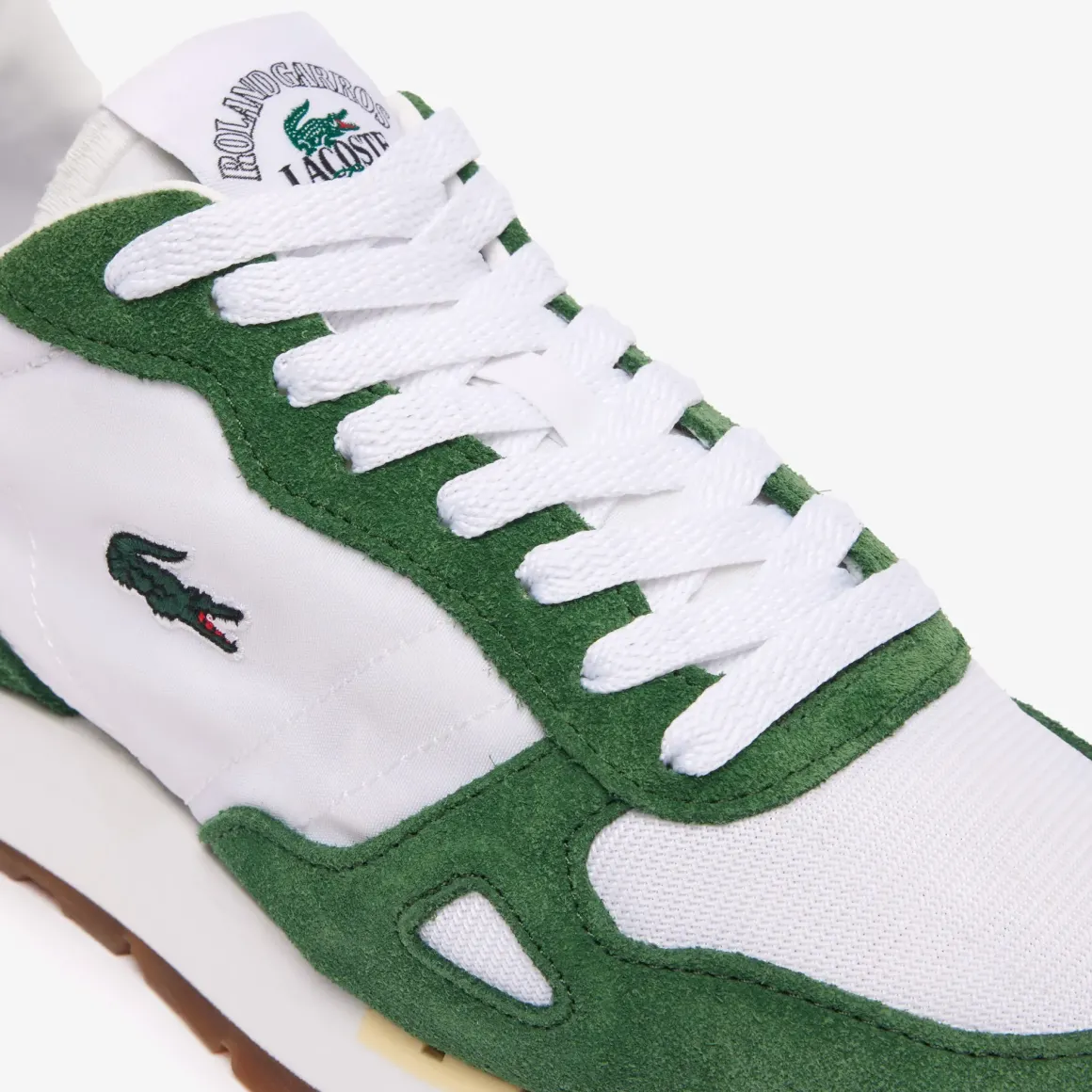 Roland-Garros Shoes & Socks|Women Shoes|Lacoste x Roland Garros Partner 70s Women Baskets - White and Green