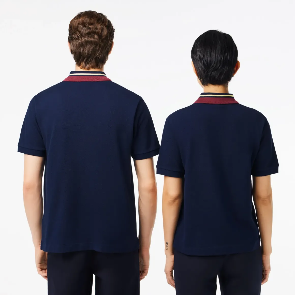 Roland-Garros Women Tennis Outfit|Women Tennis Outfits|Lacoste x Roland Garros Sport Edition Unisex Umpire Polo Shirt - Navy