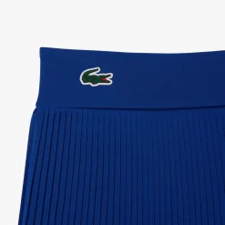 Roland-Garros Women Tennis Outfit|Women Tennis Outfits|Lacoste x Roland Garros Women's Edition Stretch Tennis Skirt