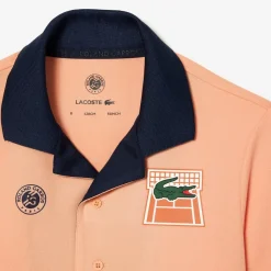 Roland-Garros Ball Boys Outfits|Girls Outfit|Lacoste x Boy Ballboy Shirt - Orange
