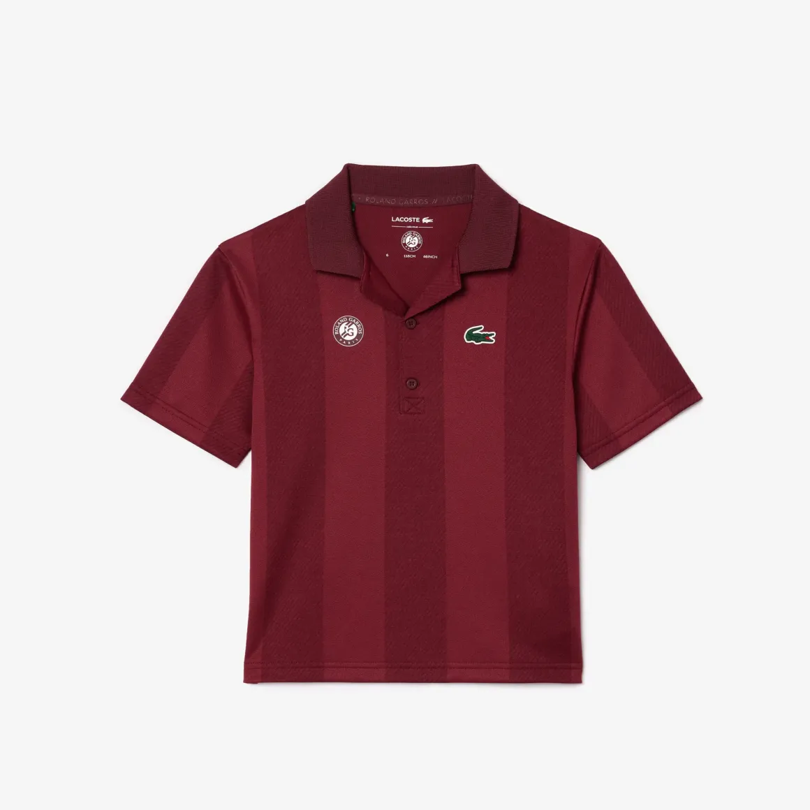 Roland-Garros Ball Boys Outfits|Girls Outfit|Lacoste x Child's Ball boy Polo – Burgundy