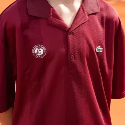 Roland-Garros Ball Boys Outfits|Girls Outfit|Lacoste x Child's Ball boy Polo – Burgundy