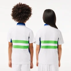 Roland-Garros Girls Outfit|Boys Outfit|Lacoste x children Performance Polo – White