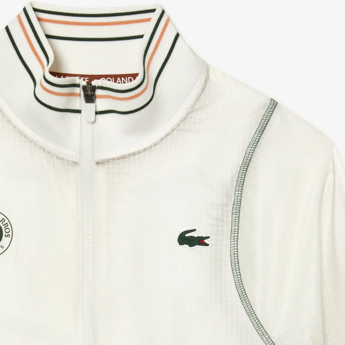 Roland-Garros Jackets|Lacoste x Club Woman Windbreaker - Yellow
