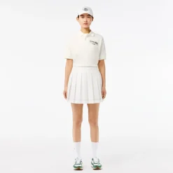 Roland-Garros Polos|Lacoste x Edition Man Terry Polo Shirt - White