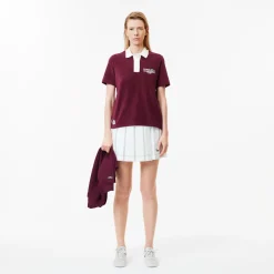 Roland-Garros Polos & Shirts|Lacoste x Edition Club Polo - Burgundy