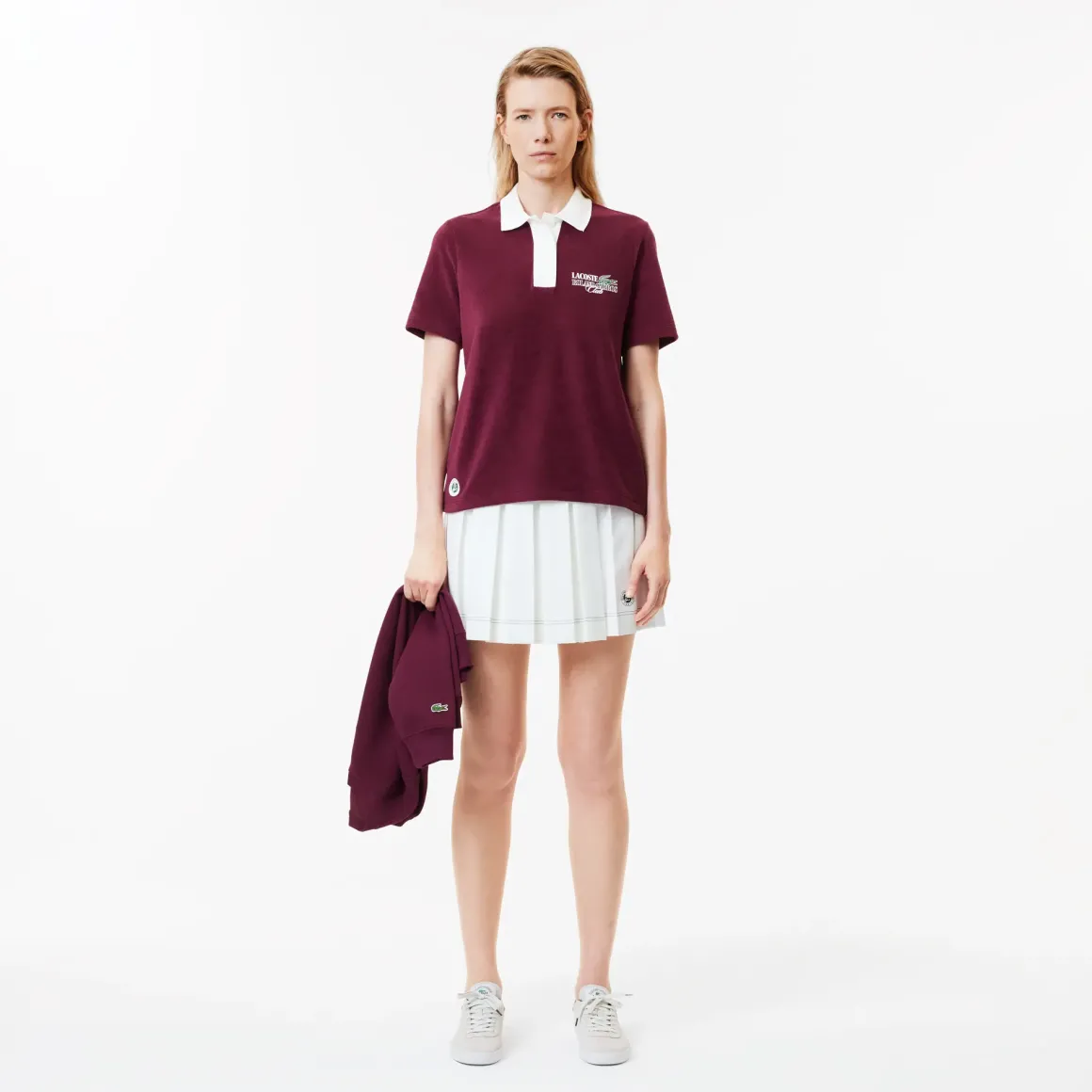 Roland-Garros Polos & Shirts|Lacoste x Edition Club Polo - Burgundy