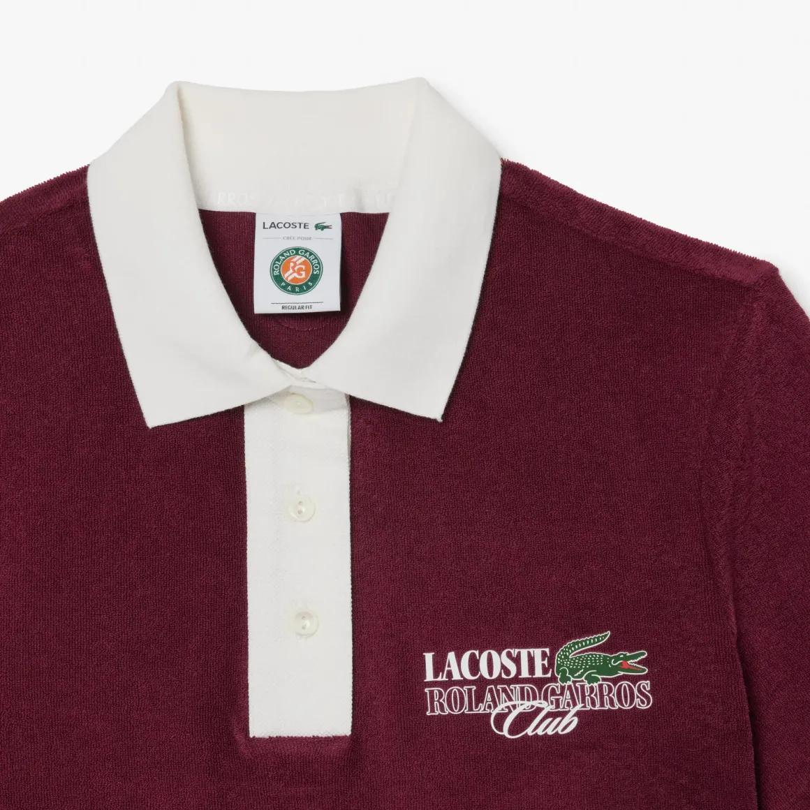 Roland-Garros Polos & Shirts|Lacoste x Edition Club Polo - Burgundy