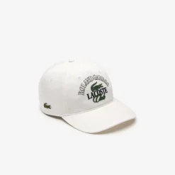 Roland-Garros Caps & Hats|Caps & Hats|Lacoste x Edition Club Cap - White