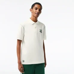 Roland-Garros Polos|Lacoste x Man Club Polo - Ecru