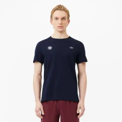Roland-Garros T-shirts|Lacoste x Man Permanent -shirt – Navy