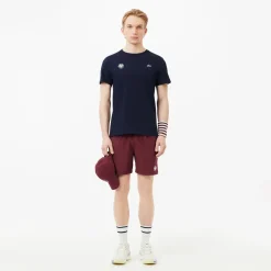 Roland-Garros T-shirts|Lacoste x Man Permanent -shirt – Navy