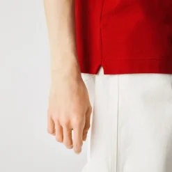 Roland-Garros Men Tennis Outfit|Men Tennis Outfits|Lacoste x man referee polo - Red