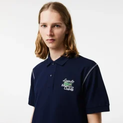 Roland-Garros Polos|Lacoste x Man Club Polo - Navy