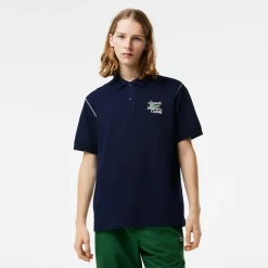 Roland-Garros Polos|Lacoste x Man Club Polo - Navy