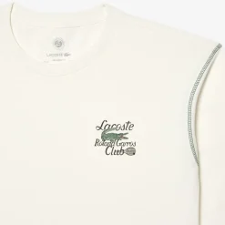 Roland-Garros T-shirts|Lacoste x Man Club Tshirt - White