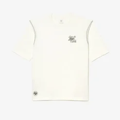 Roland-Garros T-shirts|Lacoste x Man Club Tshirt - White