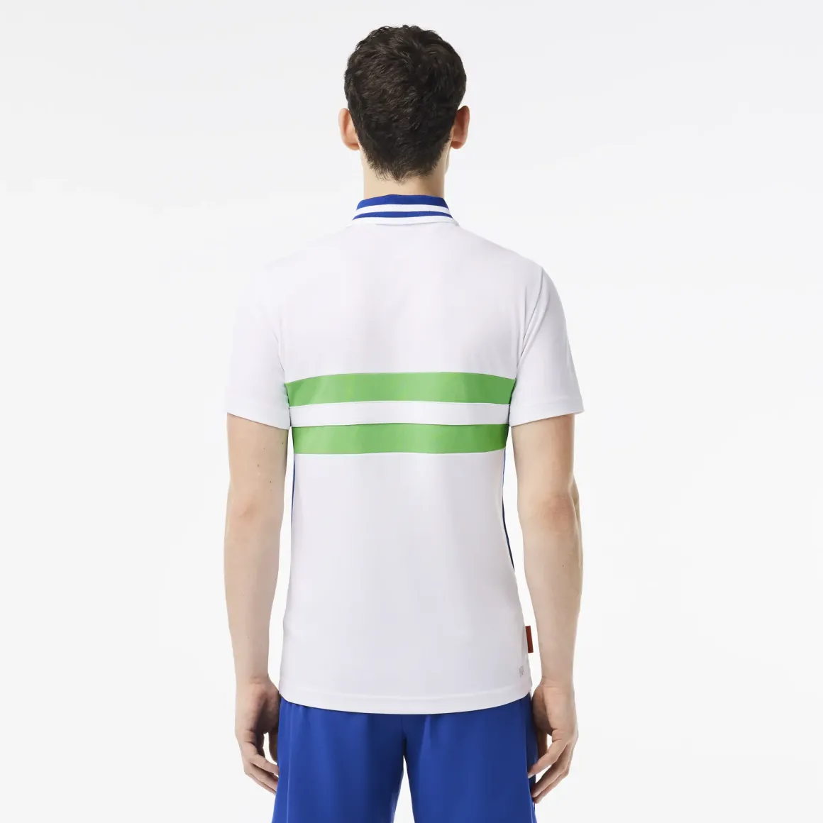 Roland-Garros Men Tennis Outfit|Men Tennis Outfits|Lacoste x Men's Performance Polo - White