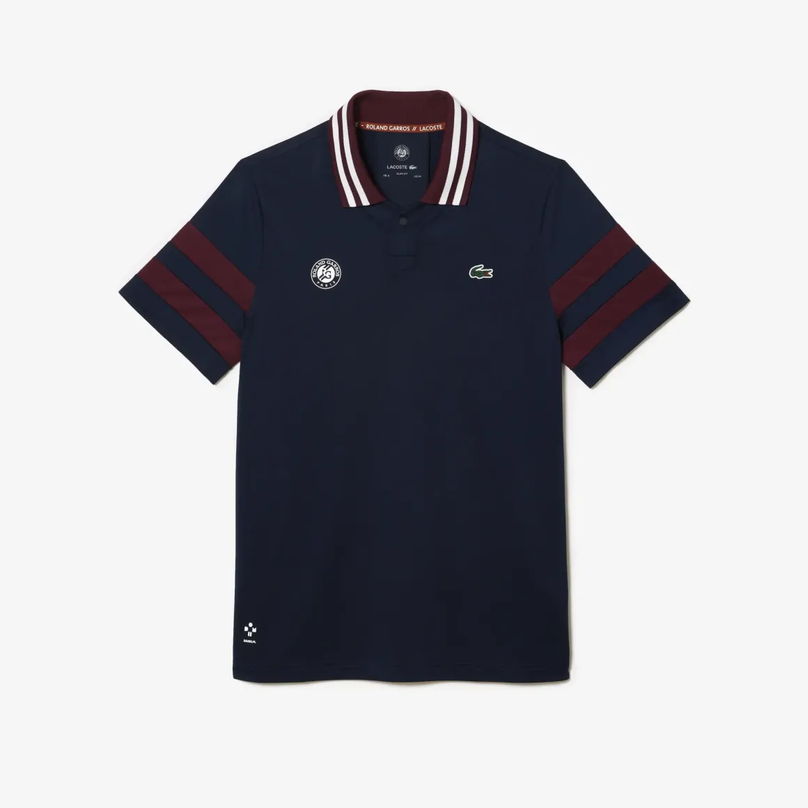 Roland-Garros Men Tennis Outfit|Men Tennis Outfits|Lacoste x Men's Medvedev Performance Polo - Navy