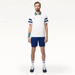 Roland-Garros Men Tennis Outfit|Men Tennis Outfits|Lacoste x Men's Performance Short - Blue
