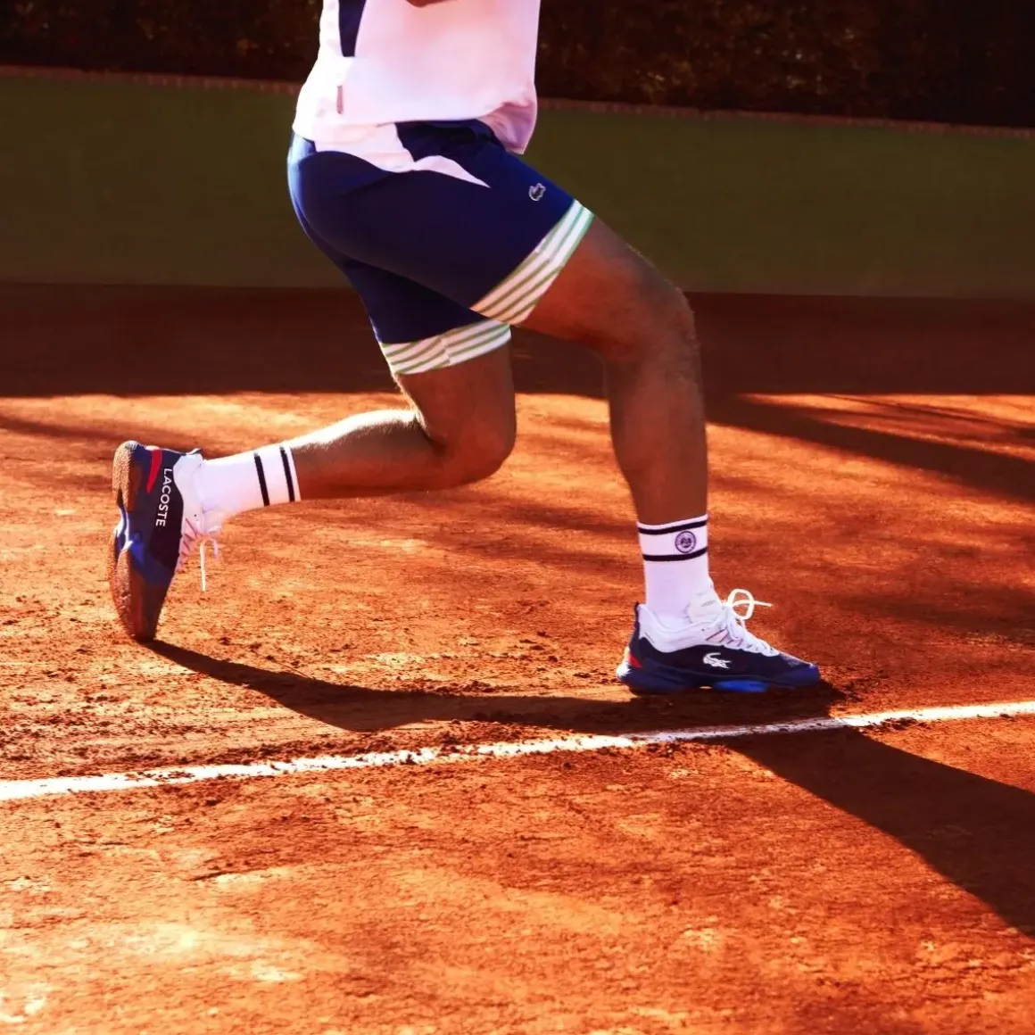 Roland-Garros Men Tennis Outfit|Men Tennis Outfits|Lacoste x Men's Performance Short - Blue