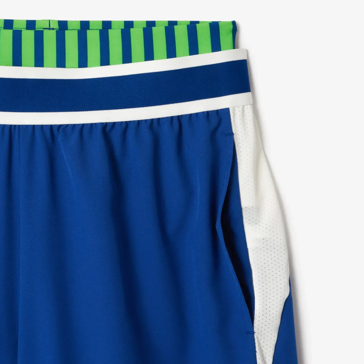 Roland-Garros Men Tennis Outfit|Men Tennis Outfits|Lacoste x Men's Performance Short - Blue