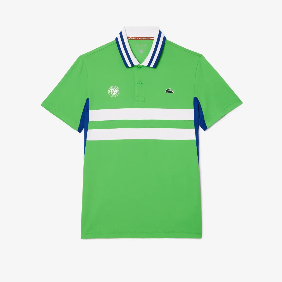 Roland-Garros Men Tennis Outfit|Men Tennis Outfits|Lacoste x Men's Performance Polo - Green