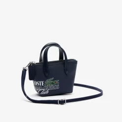 Roland-Garros Tote Bags & Handbag|Bags|Lacoste x Shoulder bag - Navy