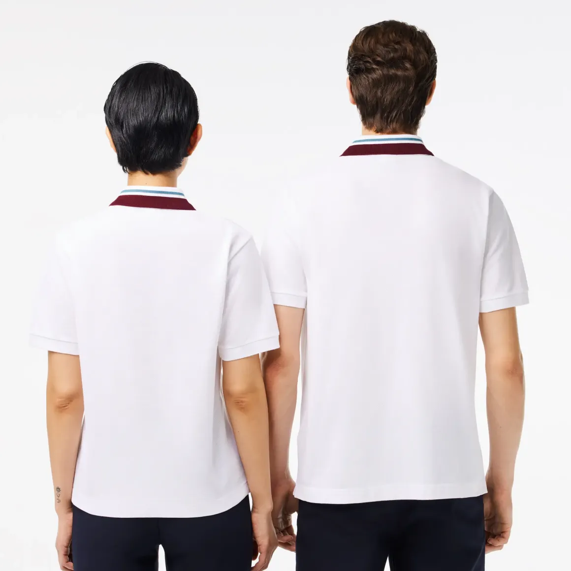 Roland-Garros Women Tennis Outfit|Women Tennis Outfits|Lacoste x Unisex Referee Polo – White