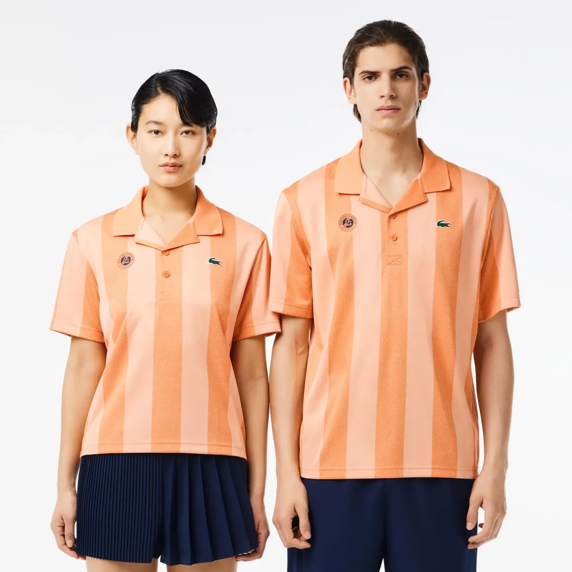 Roland-Garros Ball Boys Outfits|Polos & Shirts|Lacoste x Unisex Ball boy Polo – Orange