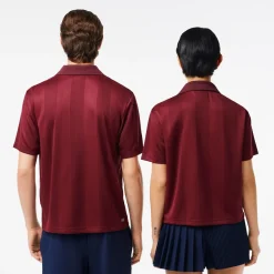 Roland-Garros Ball Boys Outfits|Polos & Shirts|Lacoste x Unisex Ball boy Polo – Burgundy