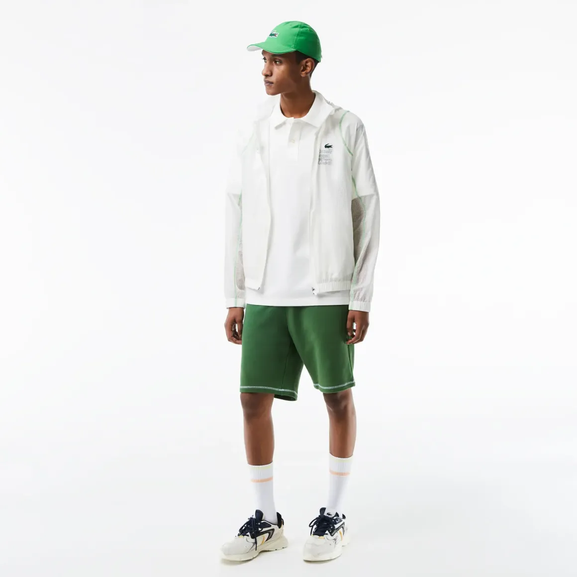 Roland-Garros Caps & Hats|Caps & Hats|Lacoste x Unisex's performance Cap - Tarragon