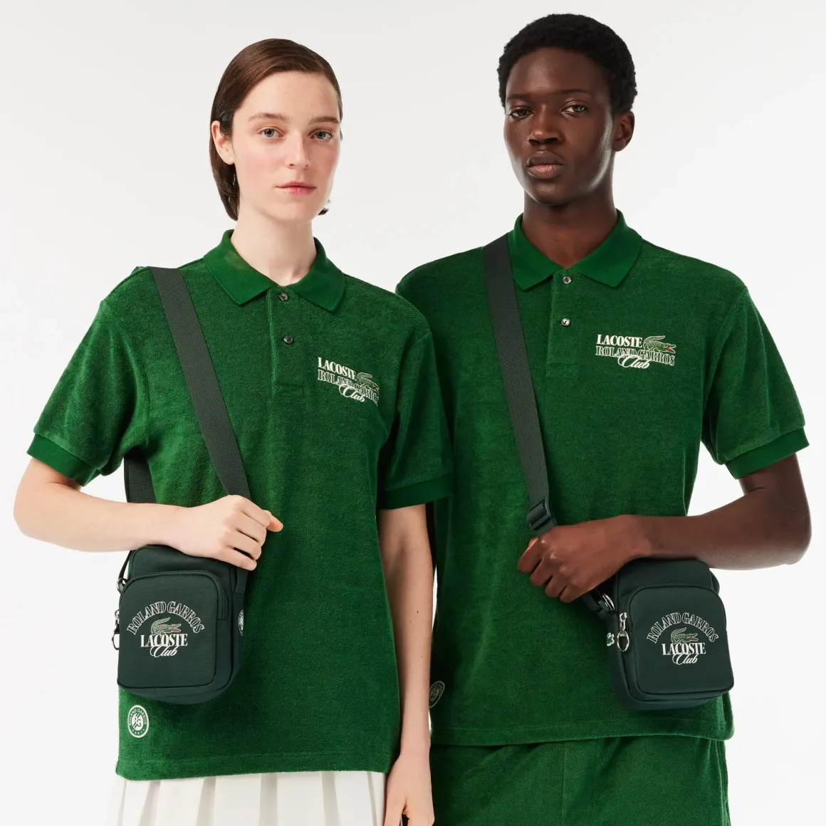 Roland-Garros Tote Bags & Handbag|Bags|Lacoste x Unisex's Club edition Satchel - Green